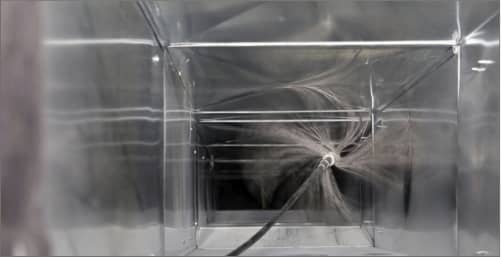 professional technicians air duct